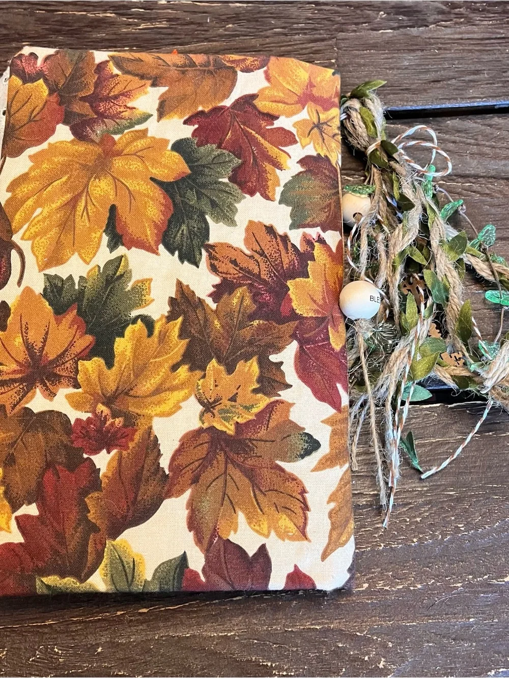 Fall Junk Journal Thanksgiving Autumn Holiday Softcover 2 Signatures Decorated